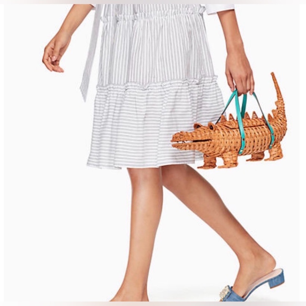 Kate Spade Swamped Alligator Handbag - Picture 13 of 13